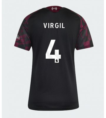 Liverpool Virgil van Dijk #4 Tredjetrøje Dame 2026-27 Kortærmet